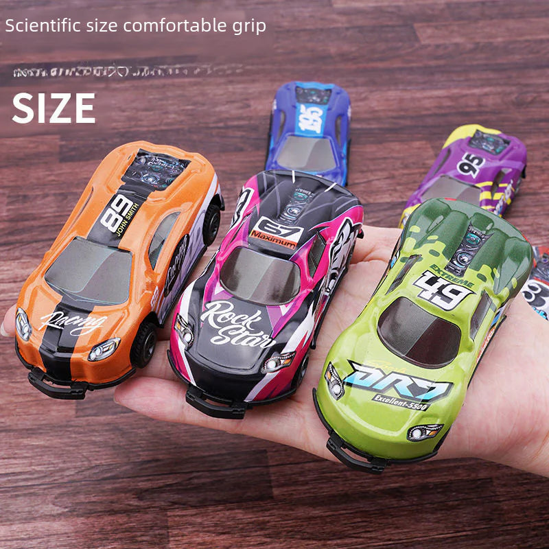 Alloy Bouncing Car Model - Mini Racing Toy