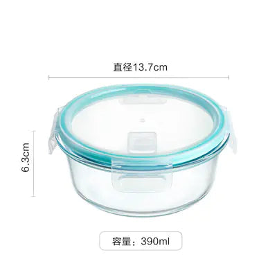 Large Glass Meal Prep Containers with Lids Set Various Sizes