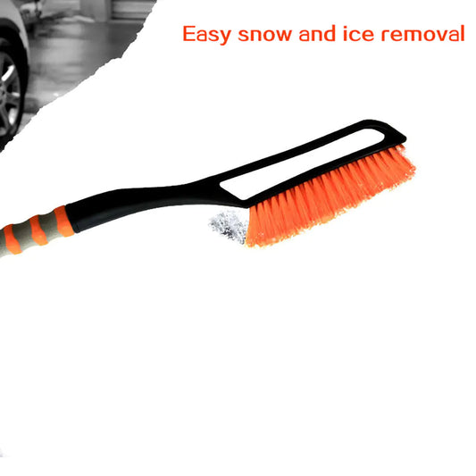 Winter Car Snow Shovel and Ice Scraper, 2-in-1 Tool