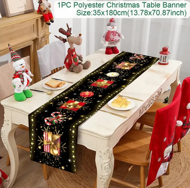 Festive Christmas Table Runner