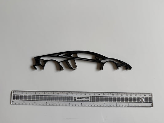 3D Printed Lamborghini Aventador Silhouette