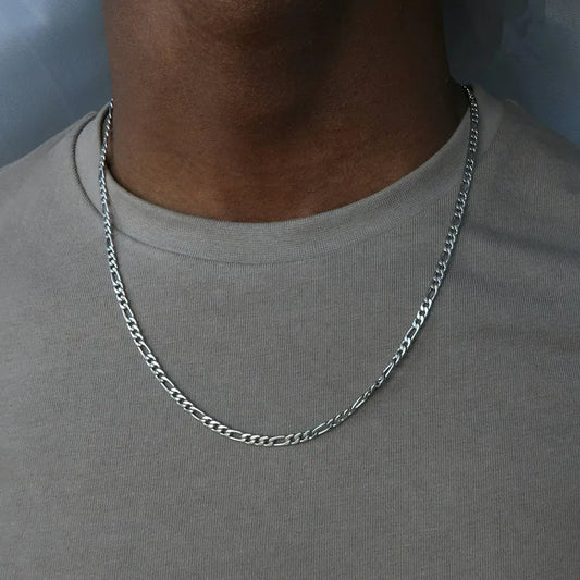 Simple Gold & Silver Chain Necklace
