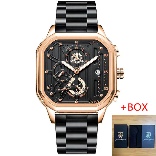 Waterproof Multifunctional Men's Quartz Fashion Watch