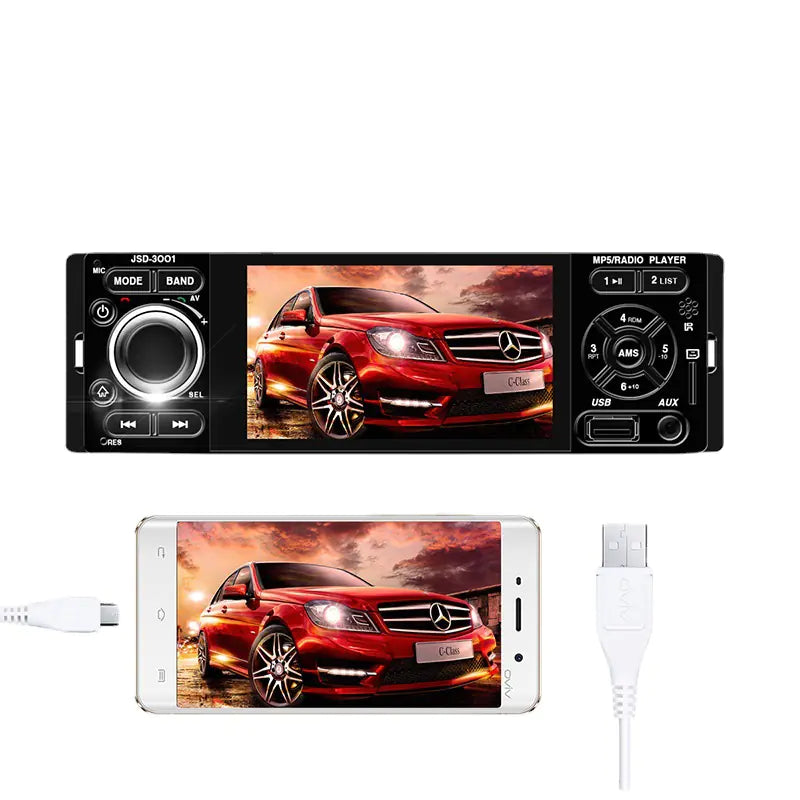 4.1 Inch Bluetooth Car Capacitive Touch Screen and Mirror Link