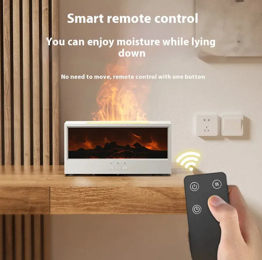 Essence Mist Aromatherapy Humidifier Fire Remote Controled