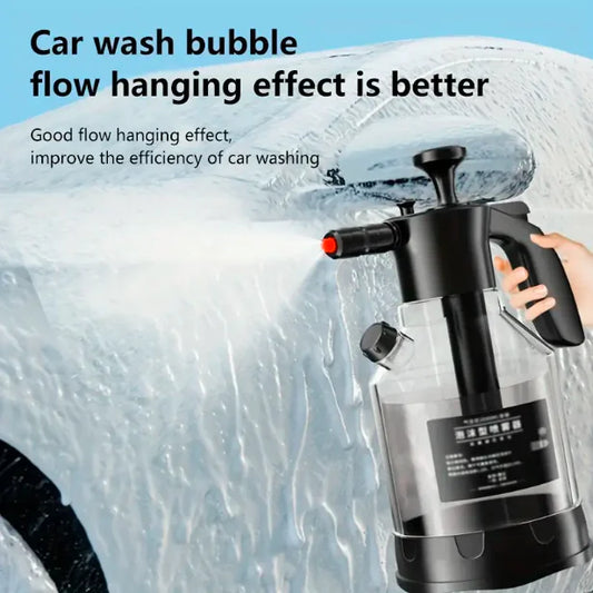 2L Handheld Car Wash Foam Spray Bottle for Cleaning