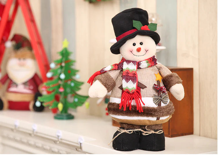 Snowman and Reindeer Children's Dolls and Figurines