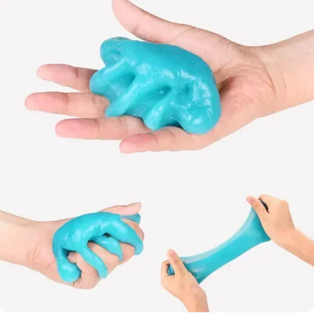 Car Cleaning Gel for Air Vents and Keyboard Dust Removal