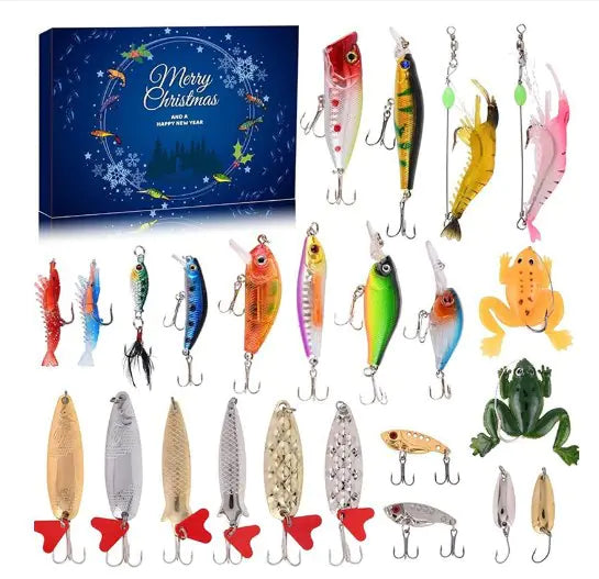 Fishing Lure Advent Calendar (One Set)