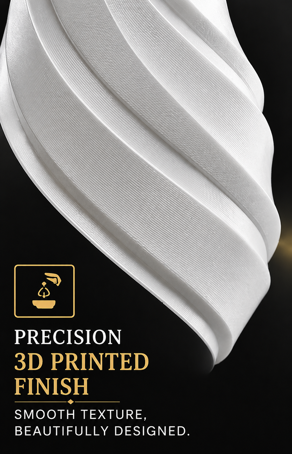 Spiral 3D Printed Vase