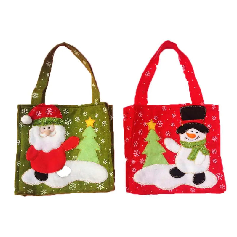 Christmas Gift Bags and Candy Bag Decorations