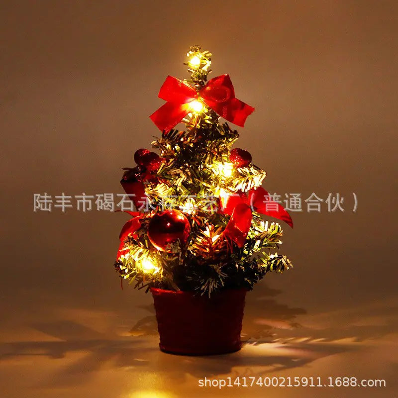 40CM Mini Christmas Tree Light Decoration for Table
