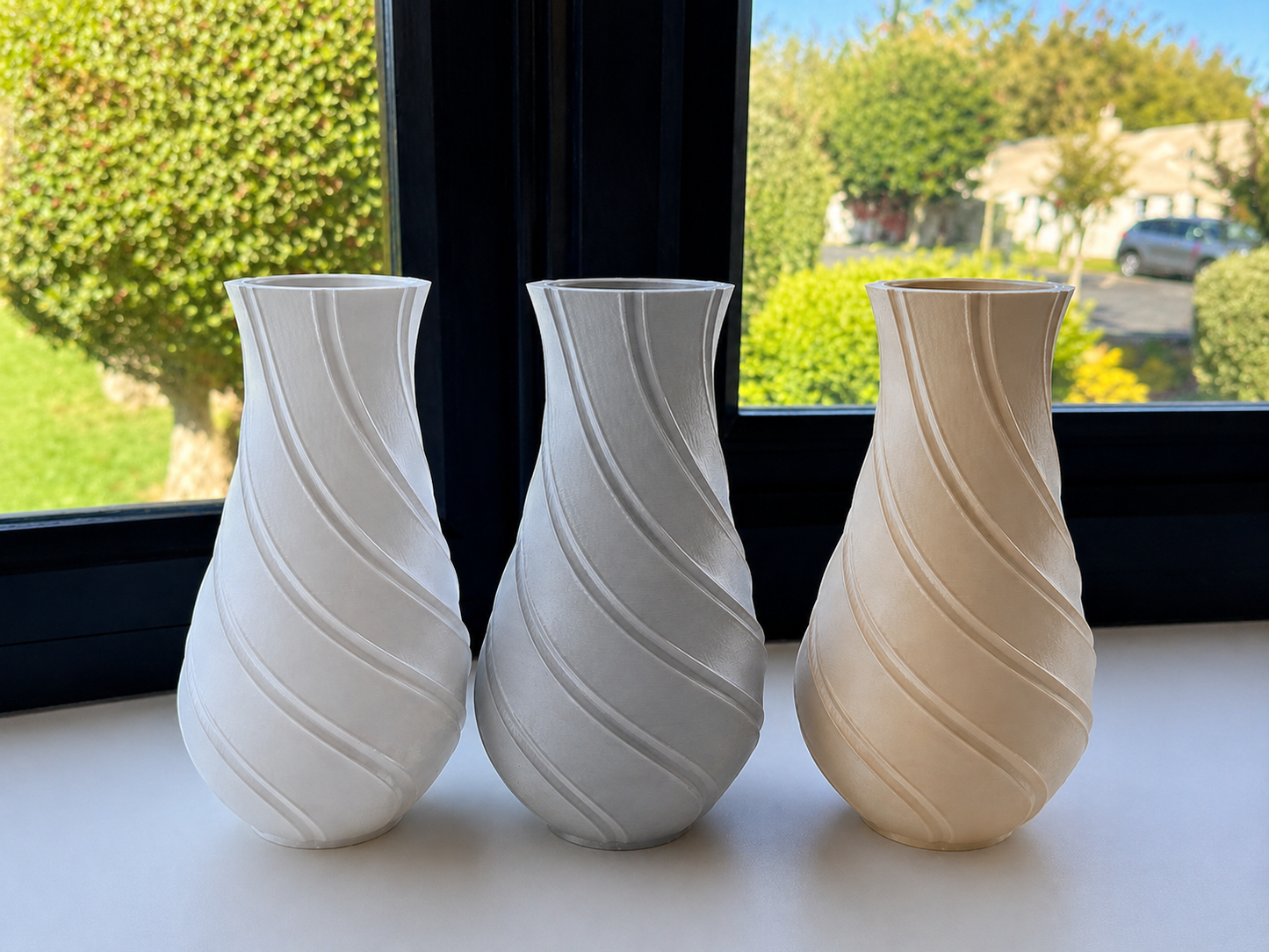 Spiral 3D Printed Vase