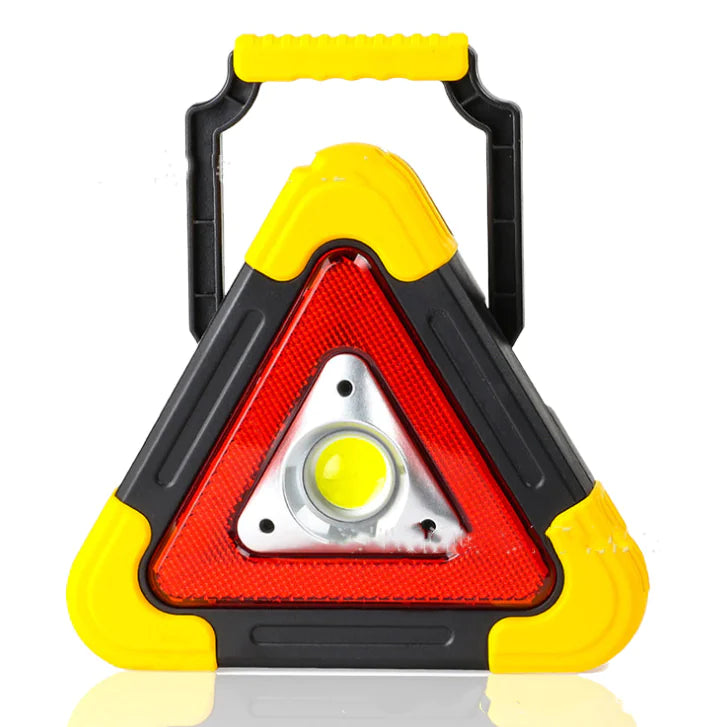 Solar Traffic Warning Light - Outdoor LED Emergency Lamp