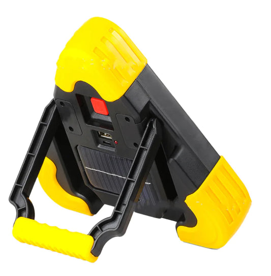 Solar Traffic Warning Light - Outdoor LED Emergency Lamp