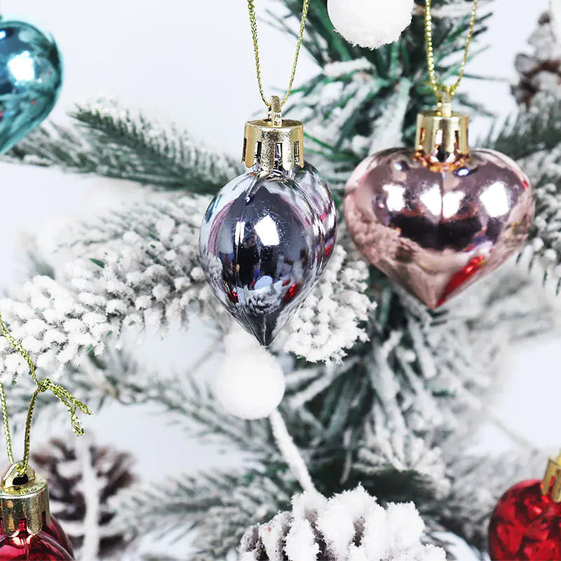 Heart-Shaped Christmas Tree Hanging Decoration Ornament