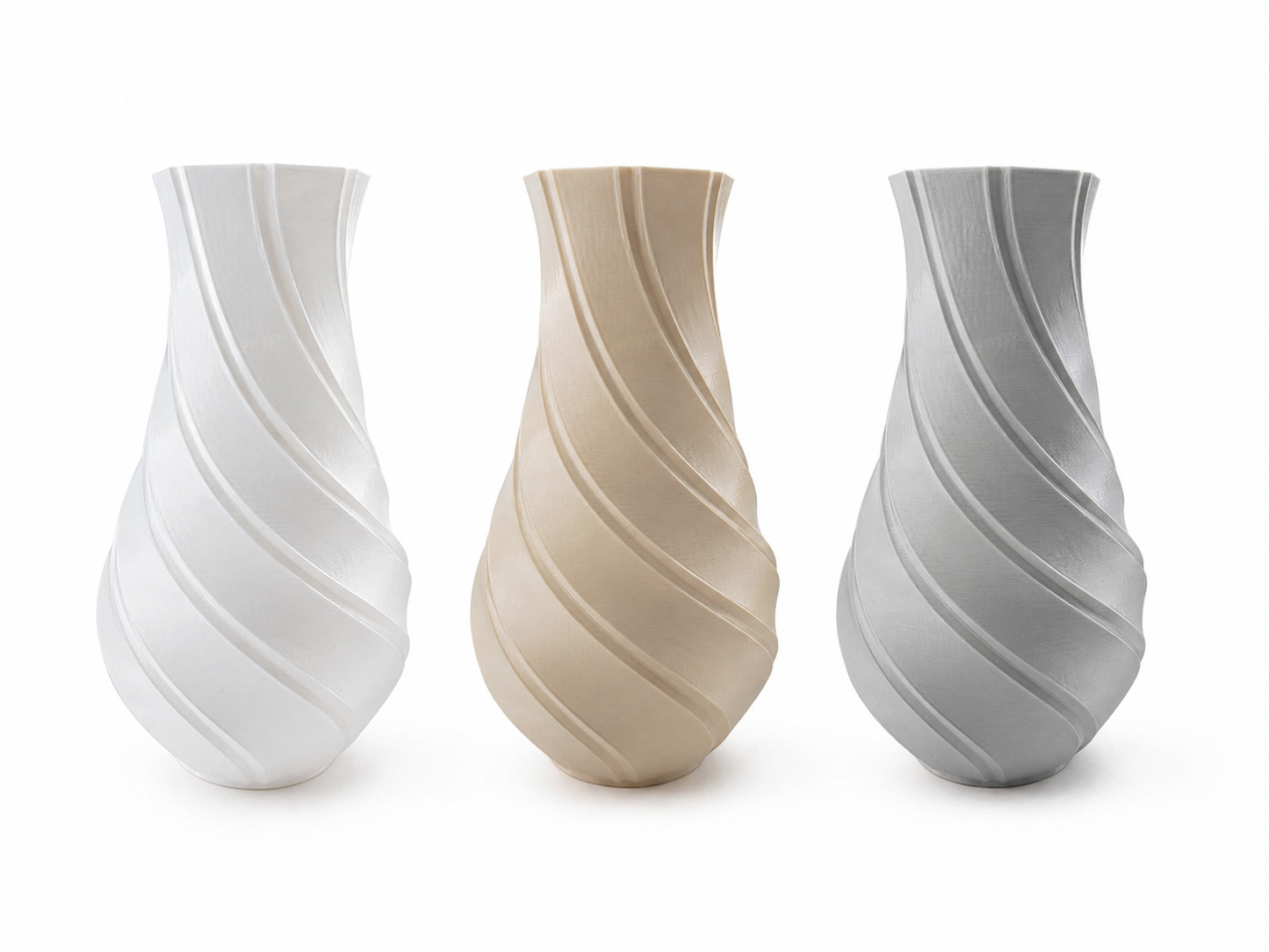 Spiral 3D Printed Vase