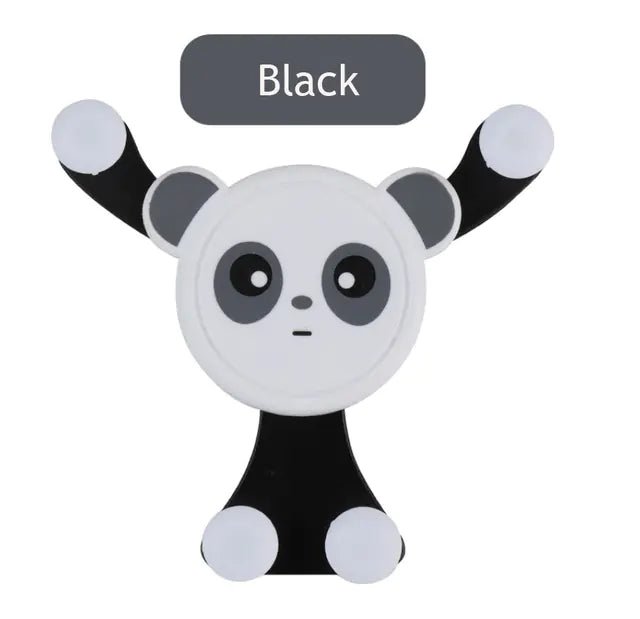 Creative Panda Car Air Vent Phone Holder