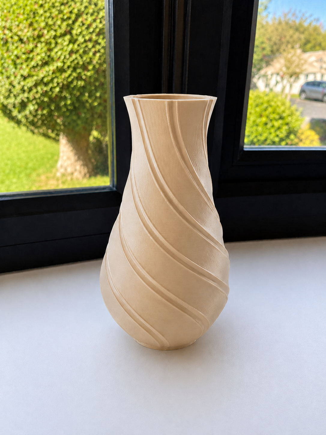 Spiral 3D Printed Vase