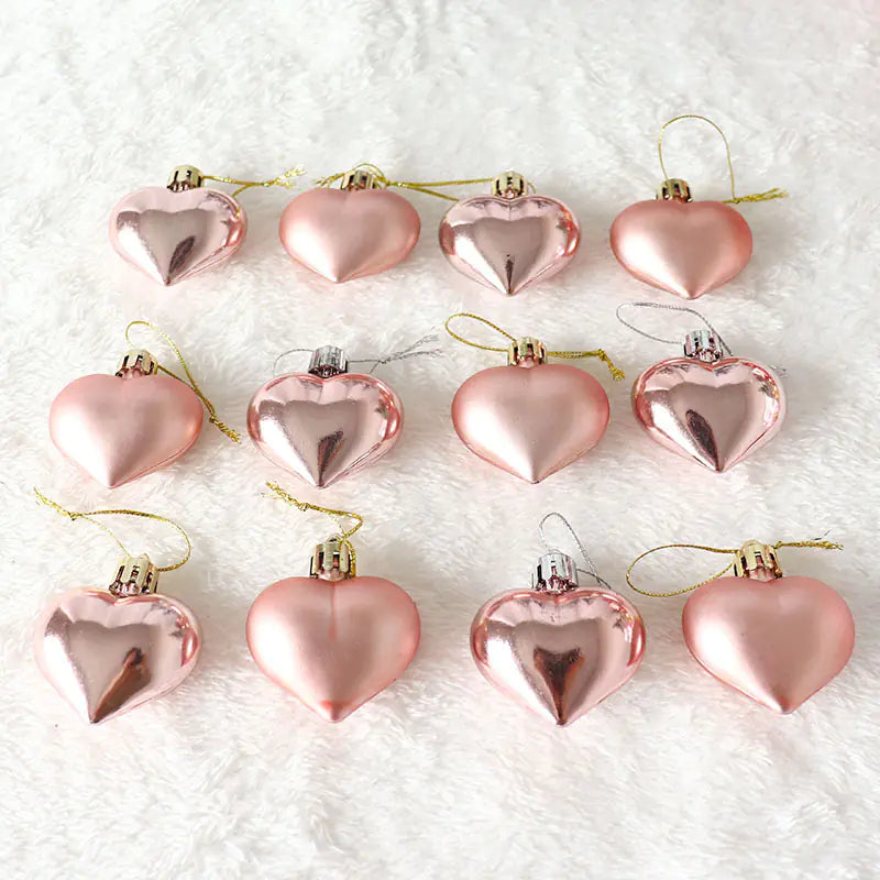 Heart-Shaped Christmas Tree Hanging Decoration Ornament