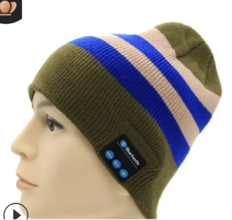 Wireless Bluetooth Knitted Hat (Take Calls, Listen to Music in Stereo)