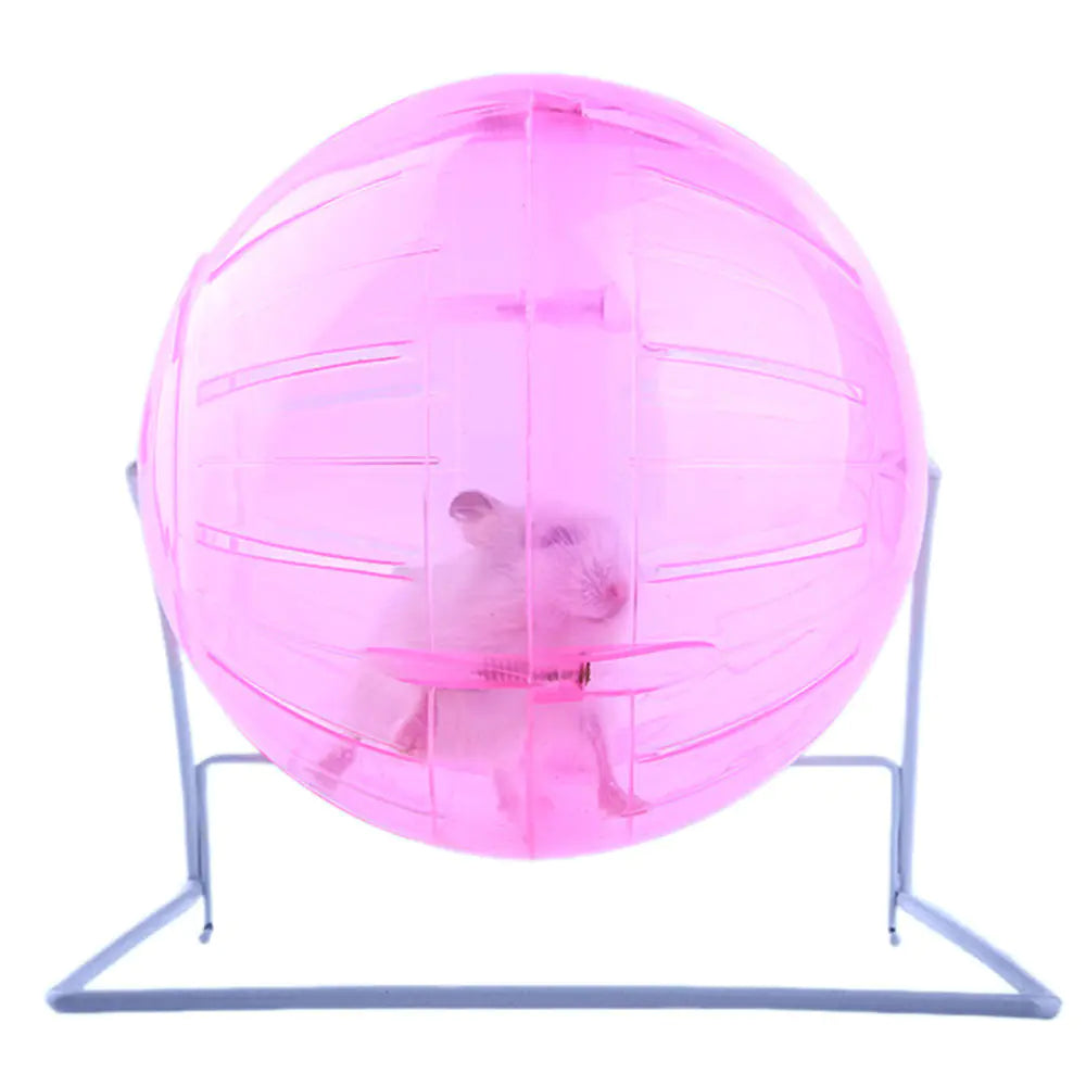 Hamster Ball Exercise Accessory with Transparent Wheel