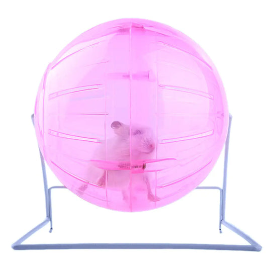 Hamster Ball Exercise Accessory with Transparent Wheel