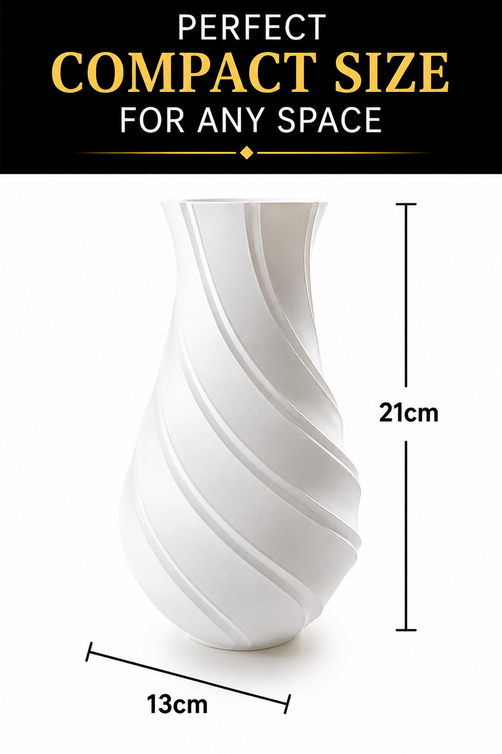 Spiral 3D Printed Vase