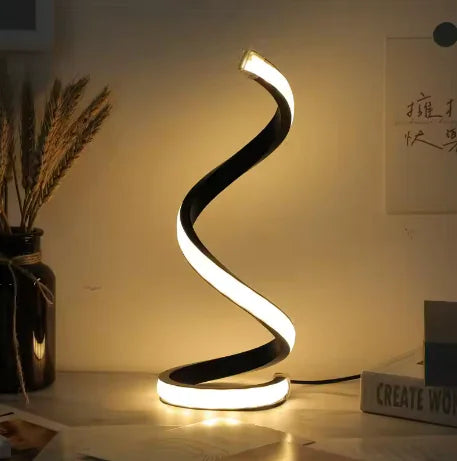 LED Spiral Table Lamp (USB)
