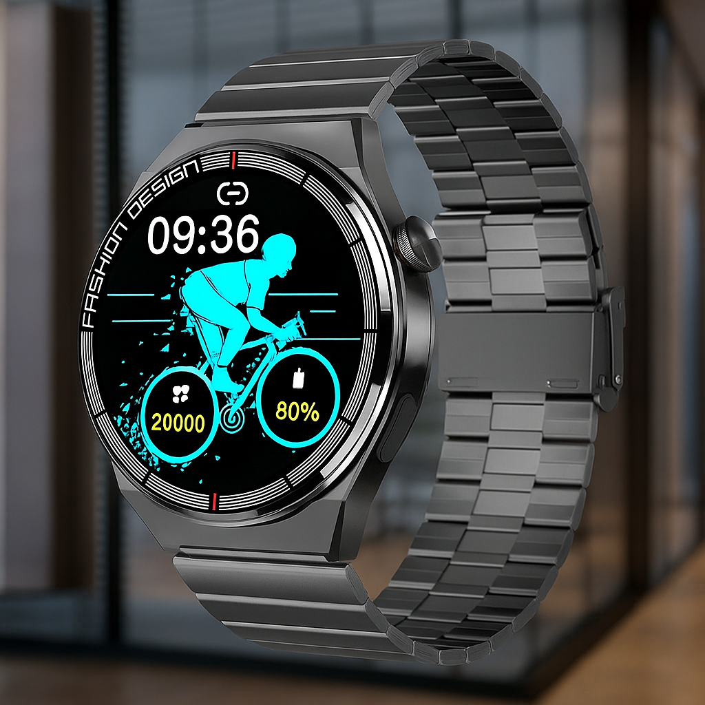 Smart Watch for Business Sports Health Monitoring
