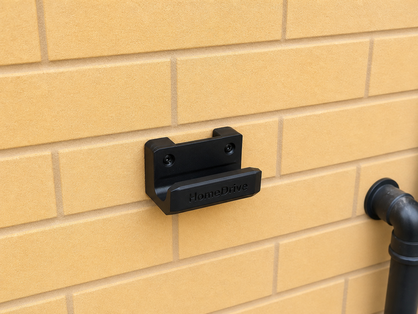 HomeDrive Outside Food Waste Bin Clip Holder – Wall Mounted Food Caddy Holder