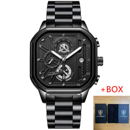 Waterproof Multifunctional Men's Quartz Fashion Watch