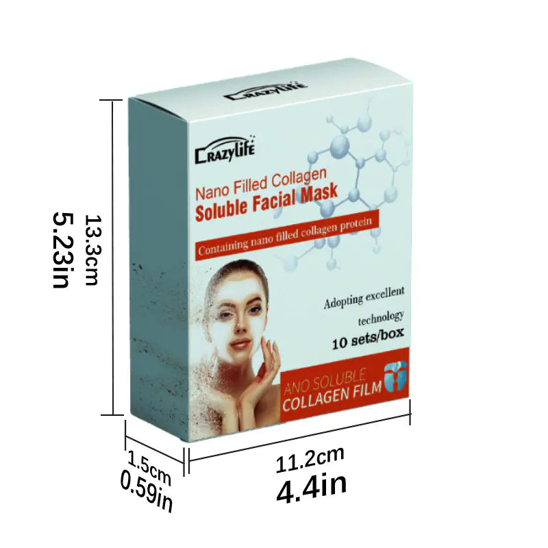 Crazylif Collagen Soluble Hydrating Face Mask