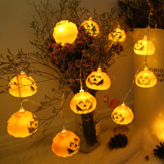 Halloween Decorations, Pumpkin Lights, Christmas Tree Lights