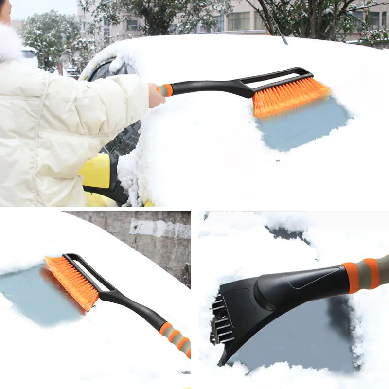 Winter Car Snow Shovel and Ice Scraper, 2-in-1 Tool