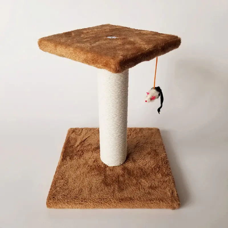 Cat Tree with Scratching Post and Toys