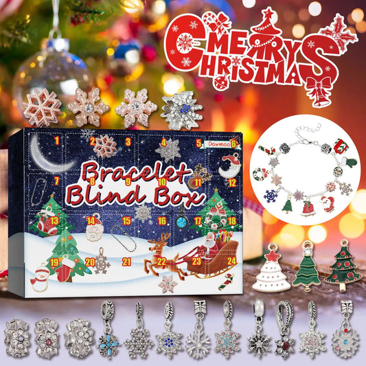 Dowmoo DIY Christmas Advent Calendar Bracelet Kit