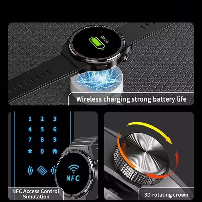 Smart Watch for Business Sports Health Monitoring