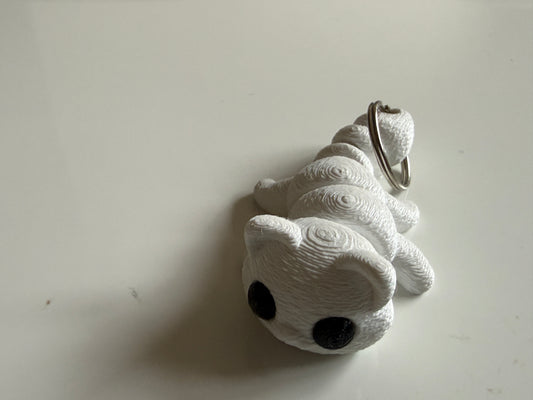 Articulated Fidget Cat Keychain