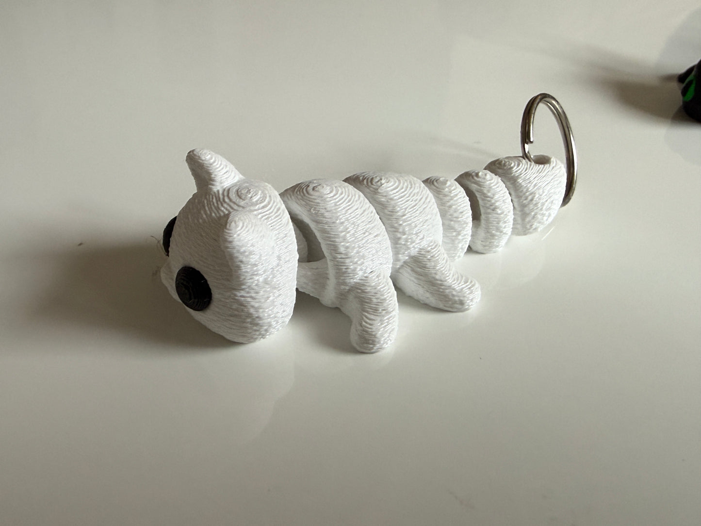 Articulated Fidget Cat Keychain