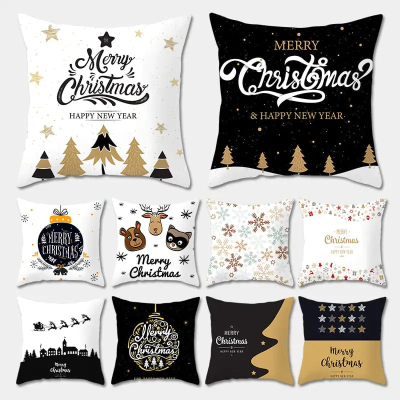 Merry Christmas Pillowcase Design (16 different styles)