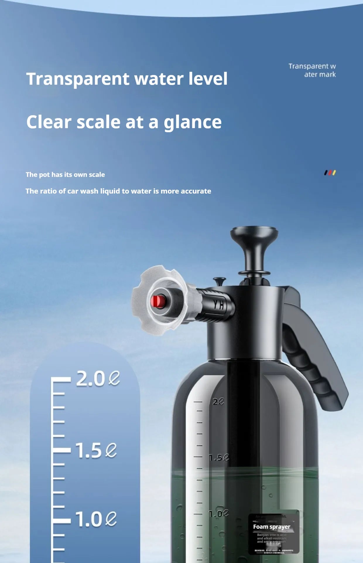 Car Wash Foam Sprayer 3 types (Electric)