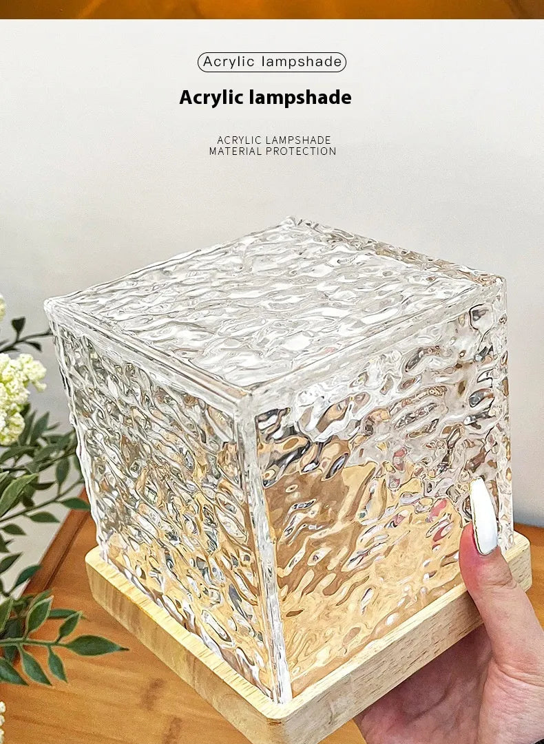 Dynamic Water Wave Rotating Ambience Lamp