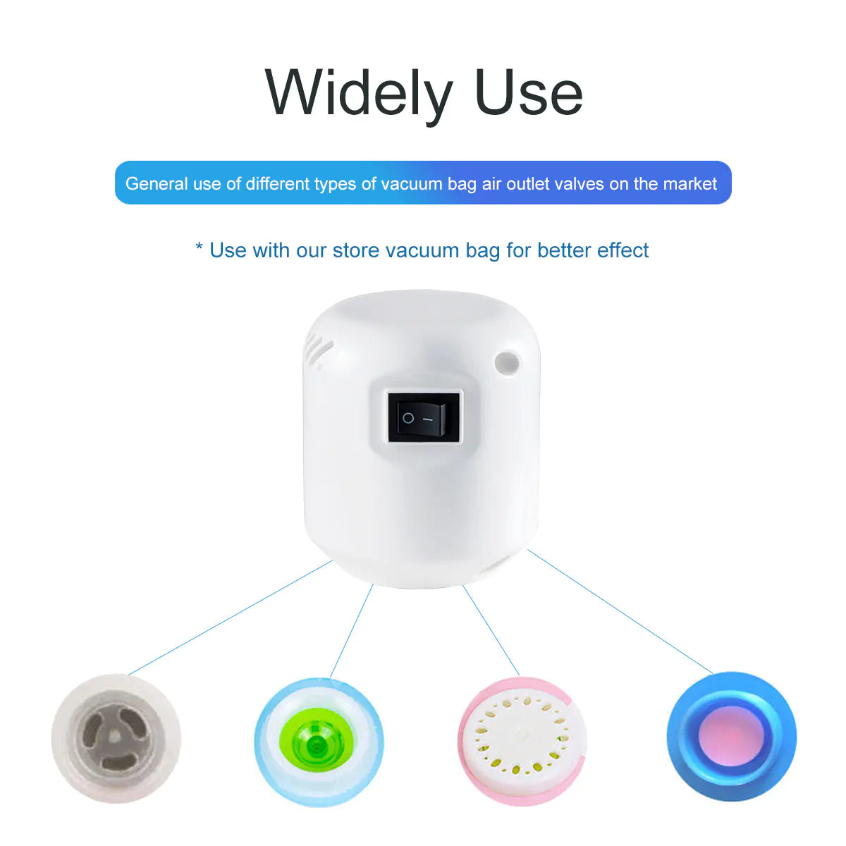 Compressed Bag Air Pump for Vacuum Sealing