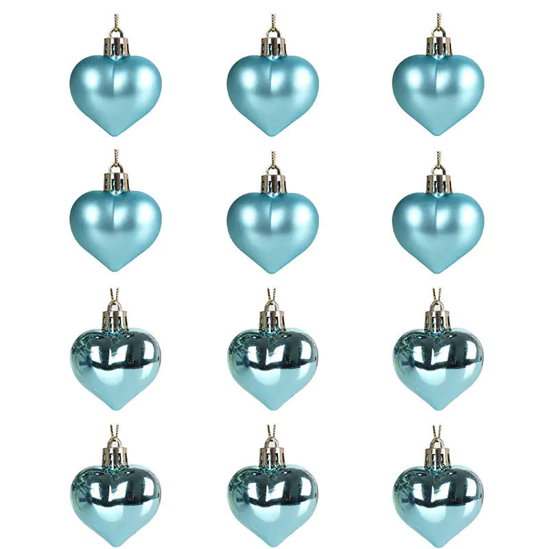 Heart-Shaped Christmas Tree Hanging Decoration Ornament