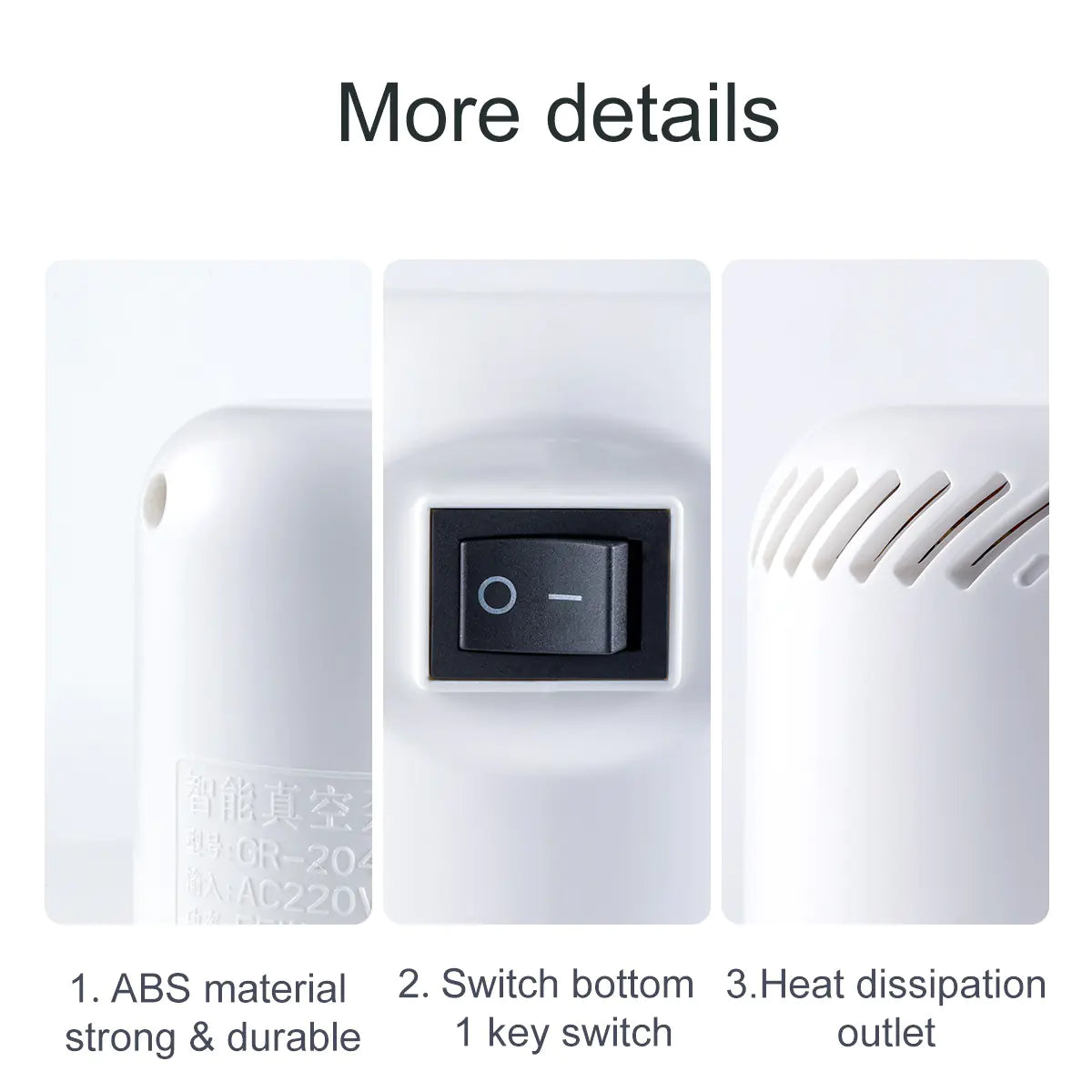 Compressed Bag Air Pump for Vacuum Sealing