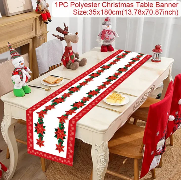 Festive Christmas Table Runner