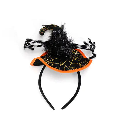Halloween Headband with Pumpkin Design