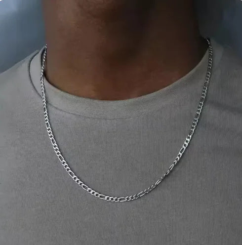 Simple Gold & Silver Chain Necklace