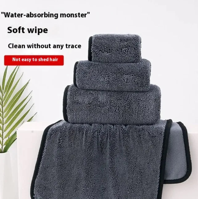 Thickened Microfiber Car Cleaning Towel